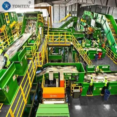 China Abrir o futuro verde planta de triagem de resíduos domésticos triagem totalmente automática à venda