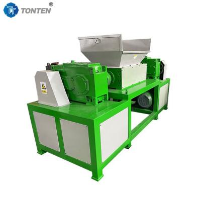 China Tonten Factory Price Double Shaft Shredder Waste Book Paper Plastic Recycling for sale