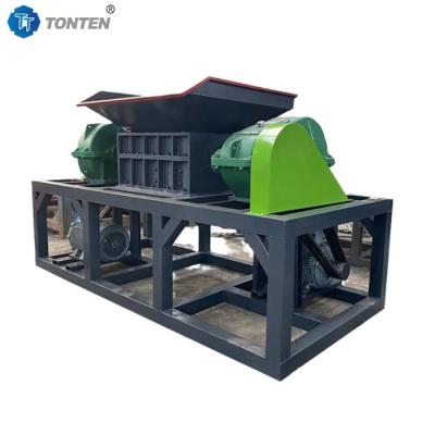 China Automatic Double Shaft Shredder Rubber Tire Film Machine Shredder Price for sale