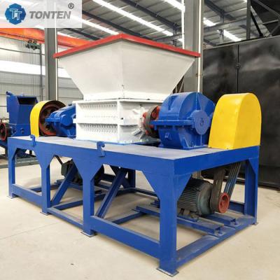 China New Model Recycling Machine Double Shaft Shredder For Wood Plastic for sale