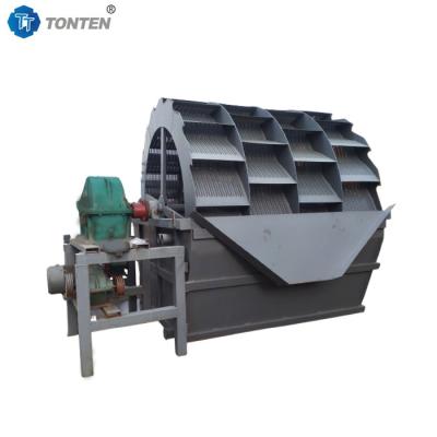 China Wheel Bucket Sand Screening Washing Machine Mini Sand Washing Machine for sale