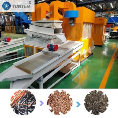 China Cable Granulator Copper Wire Recycling Machine Copper Rice Machine for sale