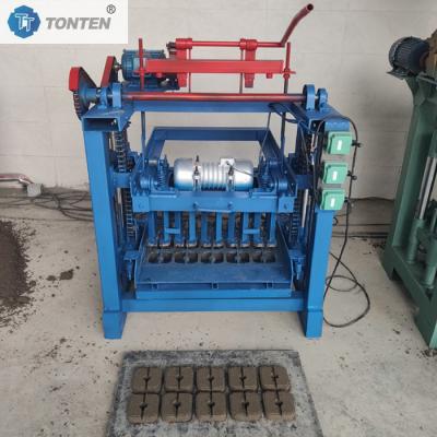 China Concrete Brick Making Machine Cement Hollow Block Halfautomatisch blok Te koop