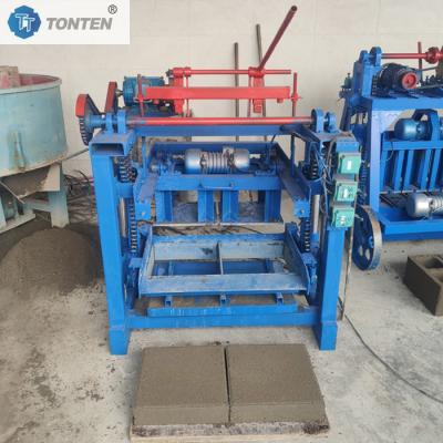 China 4-35A Halfautomatische blokvormmachine, porieuze baksteenmachine Te koop