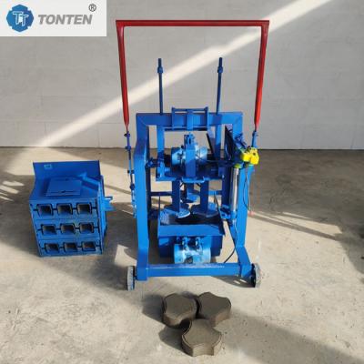 China Direct Push Brick Making Machine Firing Free Hollow Block Molding Machine for sale