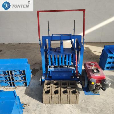 China Diesel blok baksteen maken machine klei cement baksteen maken machine Te koop