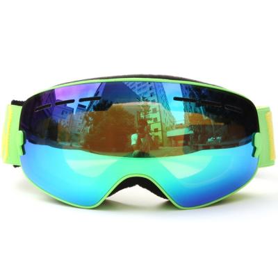 China Hot Sale OEM Wholesale Double Layer UV400 Anti Fog Kids Snow Clear Coating UV Ski Goggles Lenses or Anti Fog Goggles Mirror Protection for Kids for sale