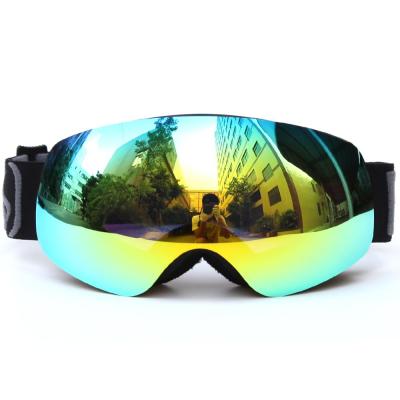 China SKI BE NICE Full UV Protection Frameless Ski Snowboard Goggles For Kids for sale