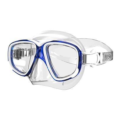 China Waterproof Professional Underwater Mask Silicone Mask Scuba Diving Equipment for sale