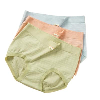 China Antibacterial Women's Cotton Briefs Women's Panties Sexy Female Briefs Solid Color Panties Suggest Women Underwear for sale