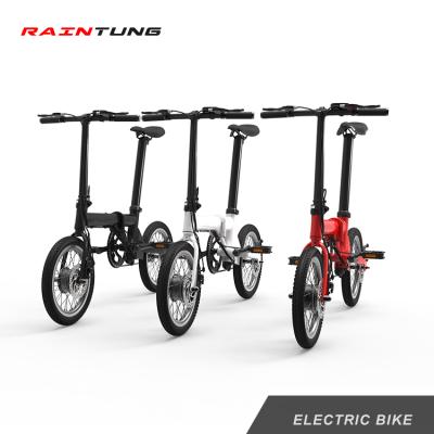 China 2021 Hot Selling Aluminum Alloy E Bike Small Folding Electric Bicycle for sale