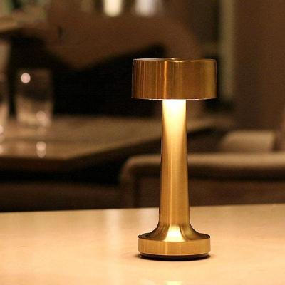 China Contemporary Hot Selling Gold Color ABS Indoor High Quality Modern Metal LED Table Lamp for sale