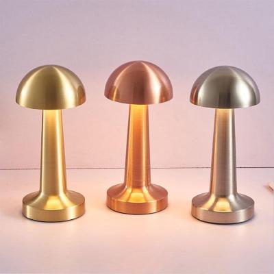 China Modern Hot Selling Gold Color ABS Indoor High Quality Modern Metal LED Table Lamp for sale