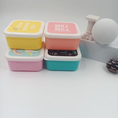 China Freshness Preservation Square Snack Box for sale