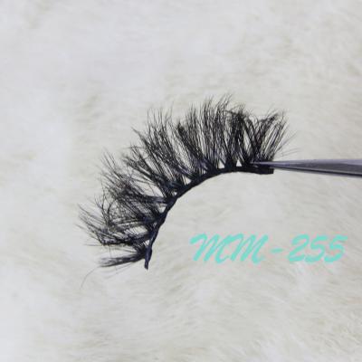 China super slim & cotton soft strip for black and clear high quality durable 3d effect full strip eyelashes lightweight super thin false mink for sale