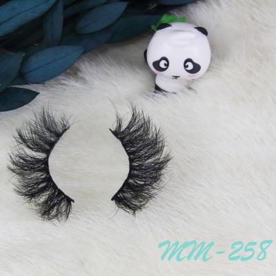 China super slim & cotton soft strip for 3d effect light weight super thin durable high quality black and clear faux mink full strip eyelashes for sale