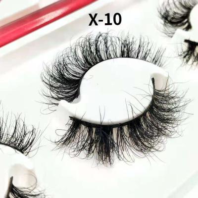 China Waterproof 3 pairs of magnetic eyeliner eyelashes (mink) for sale