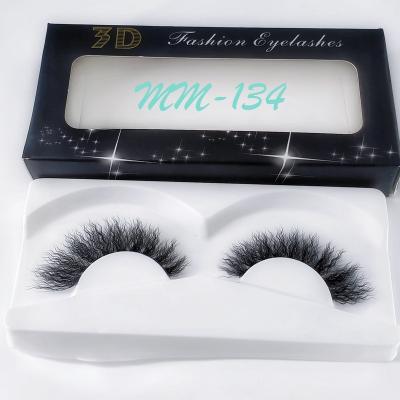 China Natural Looking Faux Mink Wave Eyelashes for sale