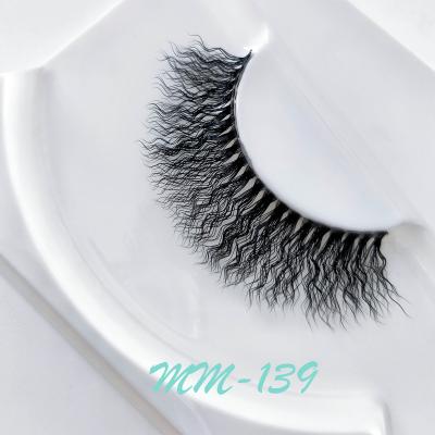 China Natural Looking Faux Mink Wave Eyelashes for sale