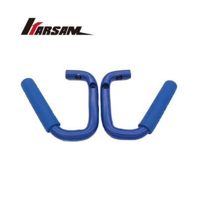 China Wholesale Price Replacement Wholesale Price Front Handle Car Auto Part Blue Steel Boar Exterior Grab Bar Fit For Jeep 2007-2018 for sale