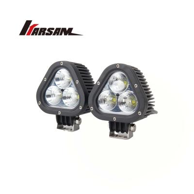 China 2022 Super Bright Tractor Light Triangle LED Work Lights Car Led Work Light SMD Chip Fit For Pick Up 7 Inch Suv for sale