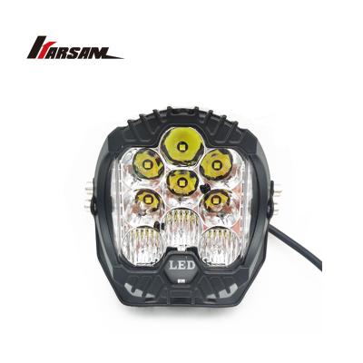 China Hot Selling LED Work Light 30W Three Sides 5 Inch PC Lens Illuminated For Off Road Car 4wd Truck Tractor Boat 4x4 Trailer for sale