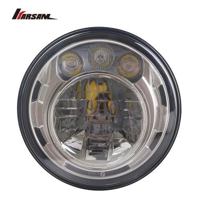 China headlight ORSAM 7 karsam round LED low and high beam head lamp fit for jeep cowboy car 7 inch for sale