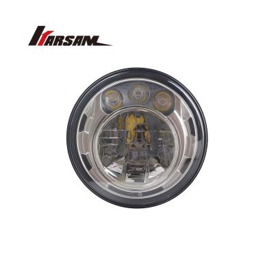 China Newest Motorcycle 60W ORSAM LED high end led headlights 7 inch low beam hi with drl jeep offroad 7 inch for sale