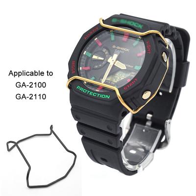 China Suitable for Casio watches watch guard bar stainless steel bezel bumper for G SHOCK DW5600/5000/5610 GA2100/2110 GA/GD100/110/120 wholesale 5 colors for sale