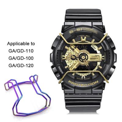 China Suitable for Casio watches ready parts running stainless steel case watch bumper fit for g shock protection bar DW5600/5000/5610 DW6900 wholesale for sale