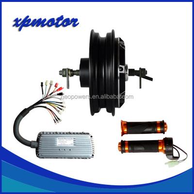 China QS205 10inch 2000W hub motor with controller and throttle conversion kits for 10