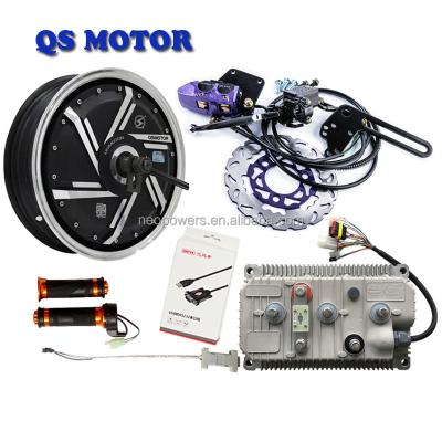 China QS 13 Inch 8000W 72V 120KMH Electric In-wheel Hub Motor Motorcycle Conversion Kit, 14000W Max Electric Tricycle Motor Kit 13