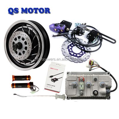 China QS 14inch 8000W 72V 50H V3 Wheel Hub Motor Hub Motor Conversion Kit With Kelly Controller For Electric Tricycle/Motorcycle/Scooter 14 inch 8000w for sale