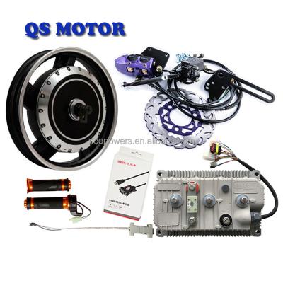 China QS 16 Inch 8000W 50H Electric Wheel Hub Motor Scooter Conversion Kit, High Torque Brushless Hub Motor + Programmable Controller 16