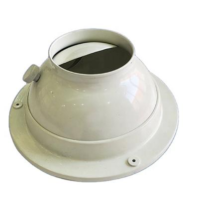 China Industrial HVAC Ventilation System Duct Sphere Canopy Diffuser Jet Nozzle and Parts Air Duct Diffuser for sale