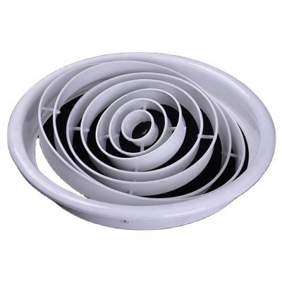 China Modern Adjustable Round HVAC Air Duct Ring Diffusers for sale