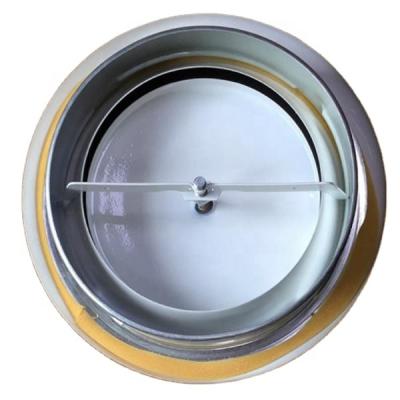 China Modern Galvanized Air Duct Around Ceiling Diffuser Return Exhaust Disc Air Valve for sale