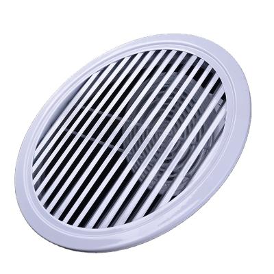 China Easy Installtion Round Ceiling Diffuser Wall Diffuser Canopy Round Diffuser Ceiling Air Duct Grill Ventilation Diffusers for sale