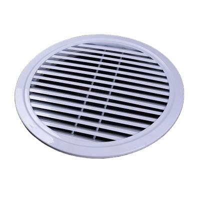 China Easy Installtion Round Ceiling Diffuser Wall Diffuser Canopy Round Diffuser Ceiling Air Duct Grill Ventilation Diffusers for sale