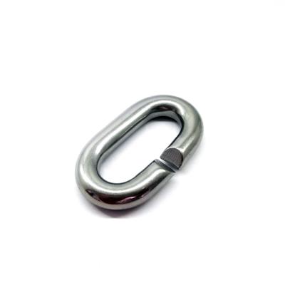 China Quick Connect Stainless Steel Marine C Shaped Linking Ring Welded for sale