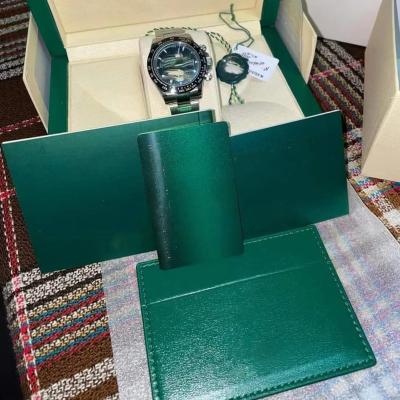 China Luxury High Quality Custom Logo Black Cardboard Paper Gift Handmade Watch Box Packaging New Design Square Custom Watch Box for sale