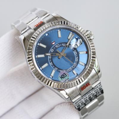 China Mechanical Day/Date Sports Watch 3A Hand Inlaid Diamond Waterproof Luminous Rainbow Diamond Fashion Star Style Watch Luxury Men's Watch for sale