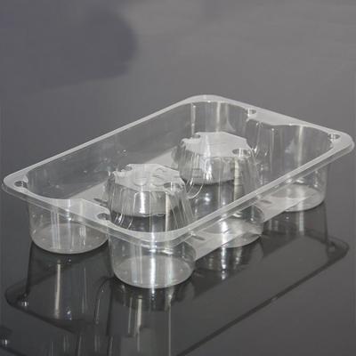 China Disposable Plastic Container Box Packaging For Cookies Packaging Container for sale