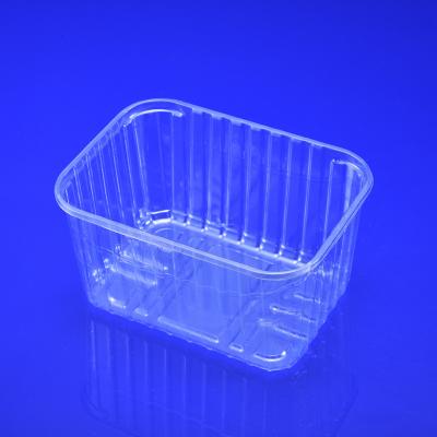 China Disposable Container For Custom Food Cookies Blister Tray Food Grade Blister Packing Thermoform Plastic Trays For Vegetable for sale