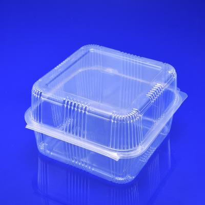 China Disposable Container For Disposable Food Tray Tray Container Food Container Clear Plastic Transparent Clamshell for sale