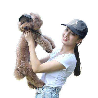 China Spring And Summer Style Parent-child Hats Set Embroidery Pet Stocked Baseball Hat For Dogs for sale