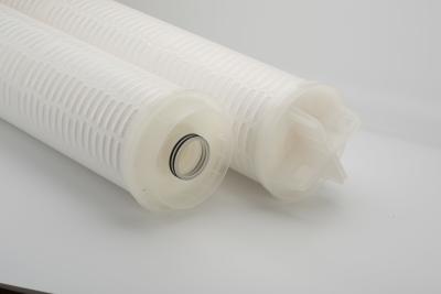 China Flow Polypropylene Filter Element 6.5 OD Large Capacity Span 20/40/60 Inch Length zu verkaufen