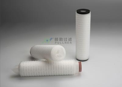 China absoluter veranschlagender gefalteter Filter des Gas-0.1um der Filtrations-PTFE, Membran-Filter zu verkaufen