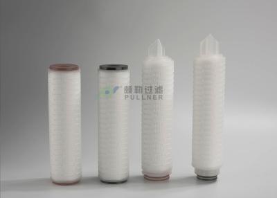 China Geplooide PES Membraanfilterpatroon, RO-de Patroon van de Waterfilter 0.22um 10“ Te koop