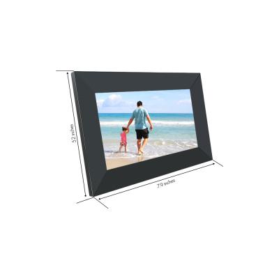 China Wifi WiFi 7 Inch Digital Picture Frame IPS LCD Touch Screen 16GB Smart NFT Digital Signage Digital Photo Frame for sale